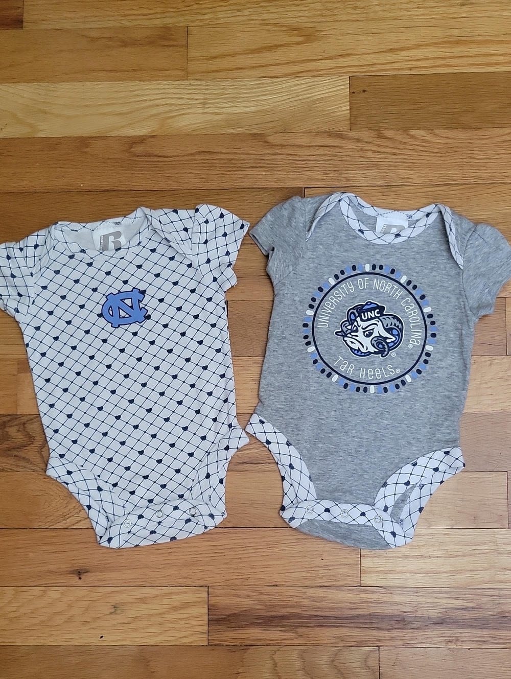 UNC Tarheels Bodysuits